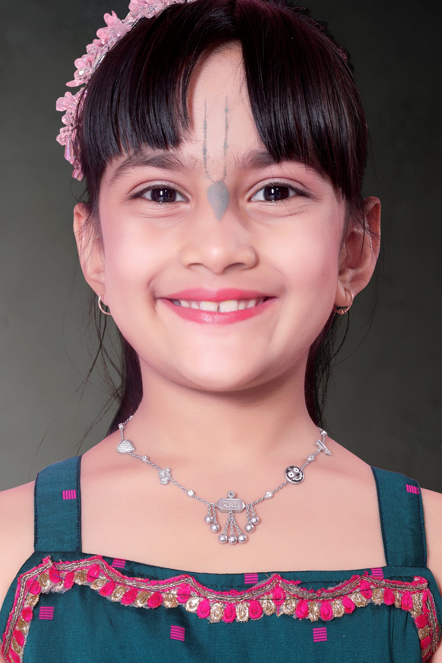 Radha Name Necklace