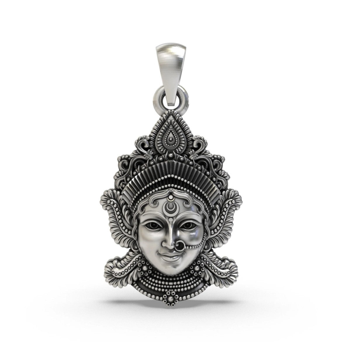 Divine Mataji Face Pendant