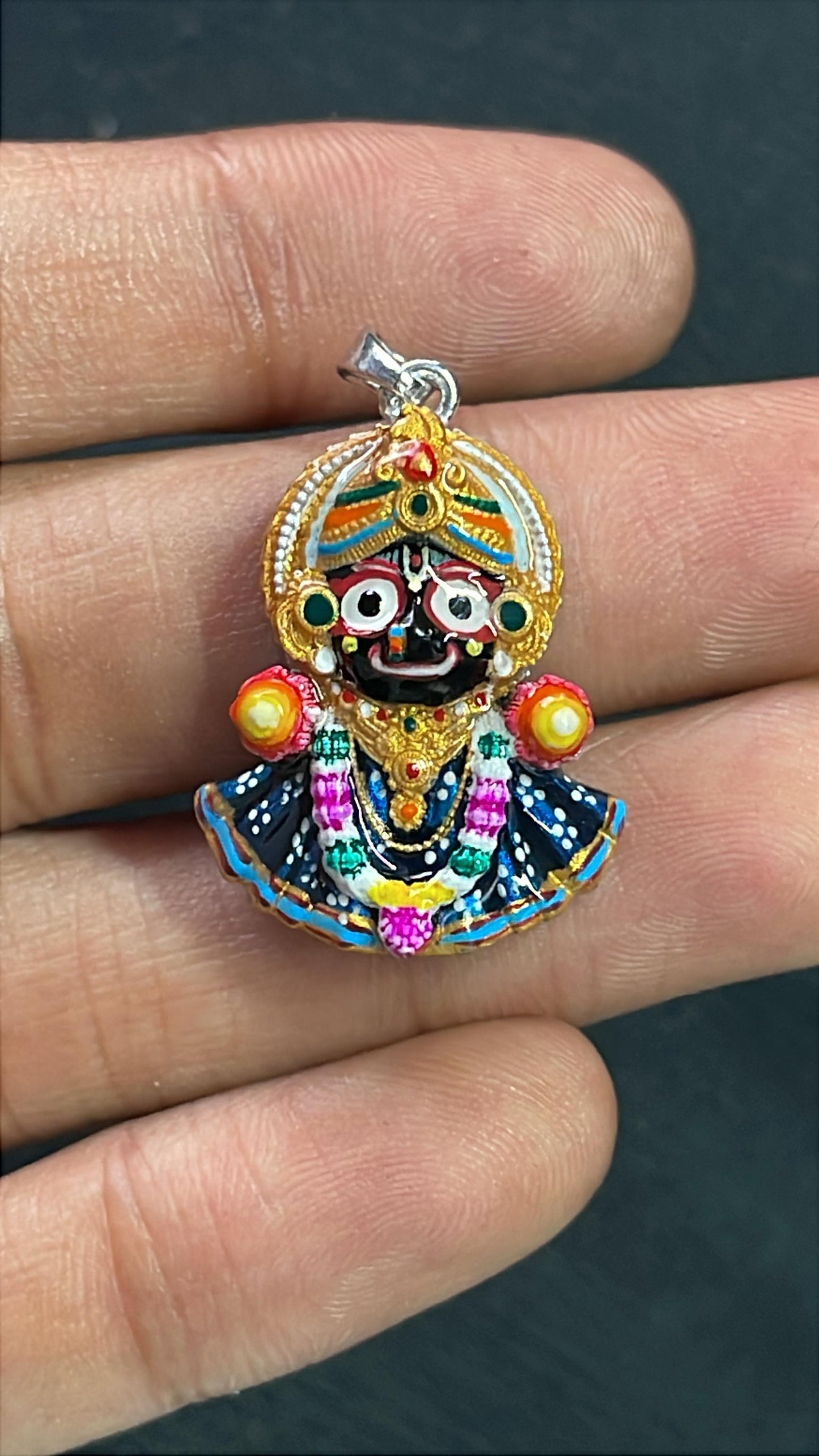 Colorful Lord Jagannath Pendant