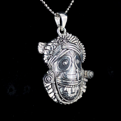SILVER JAGNATHJI PENDANT