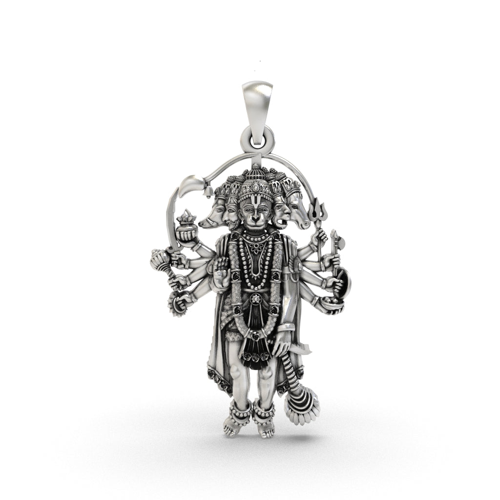 Dashabhuja Panchmukhi Hanuman Pendant