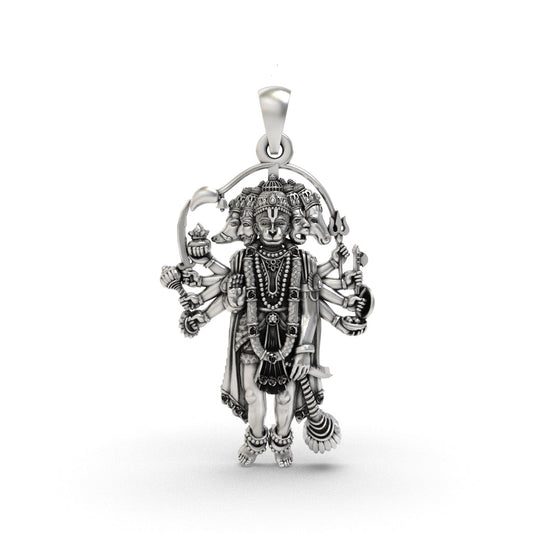 Dashabhuja Panchmukhi Hanuman Pendant