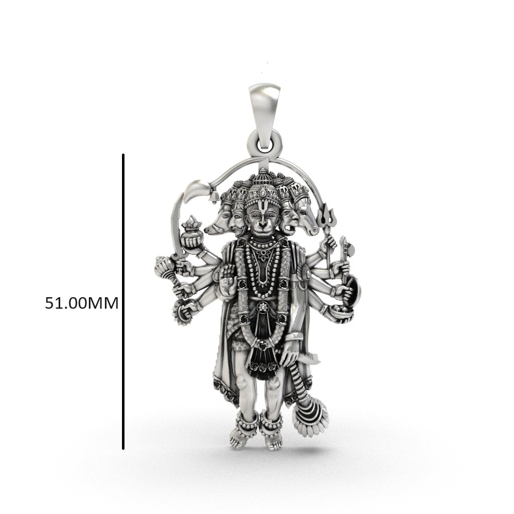 Dashabhuja Panchmukhi Hanuman Pendant