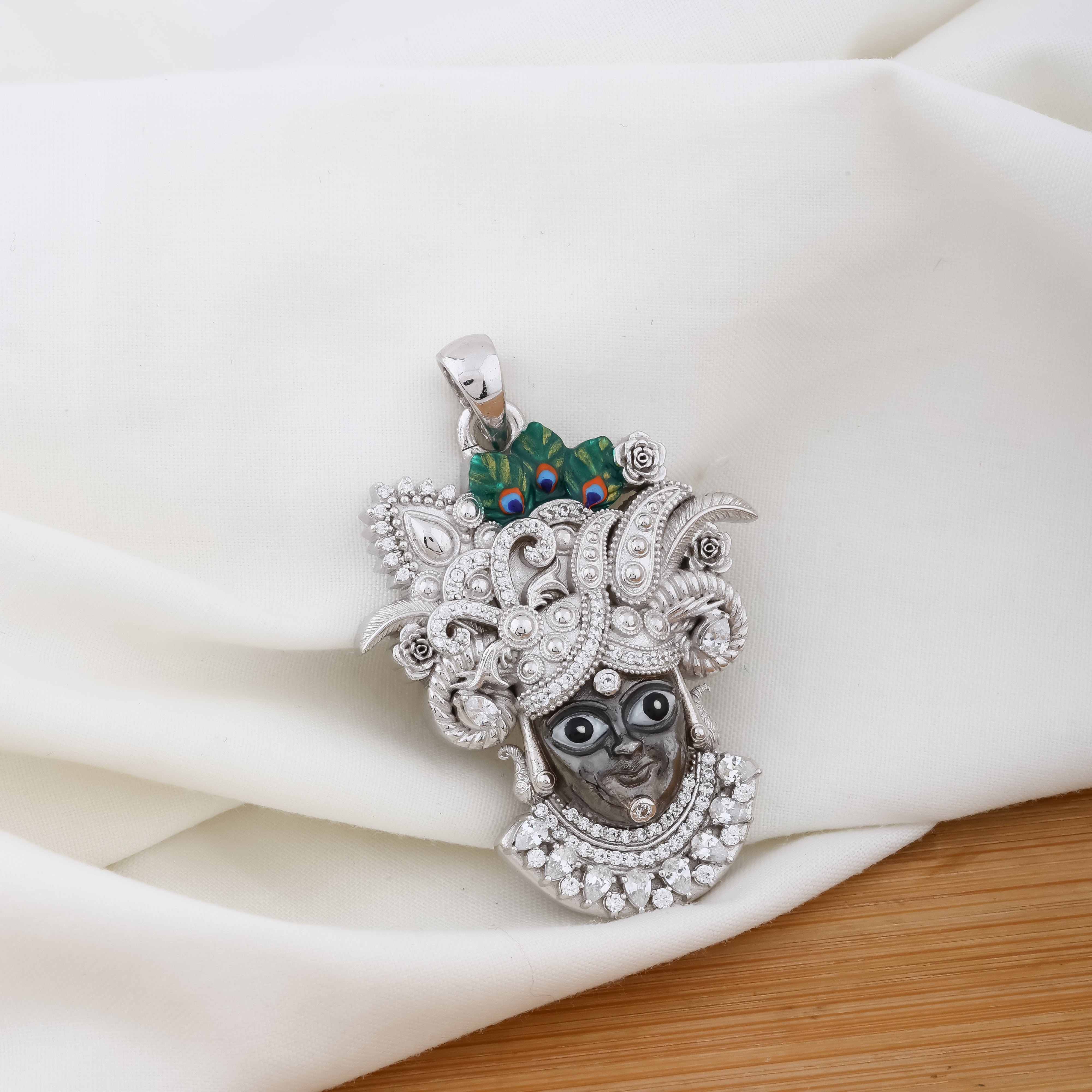 Srinathji DIamond Pendant
