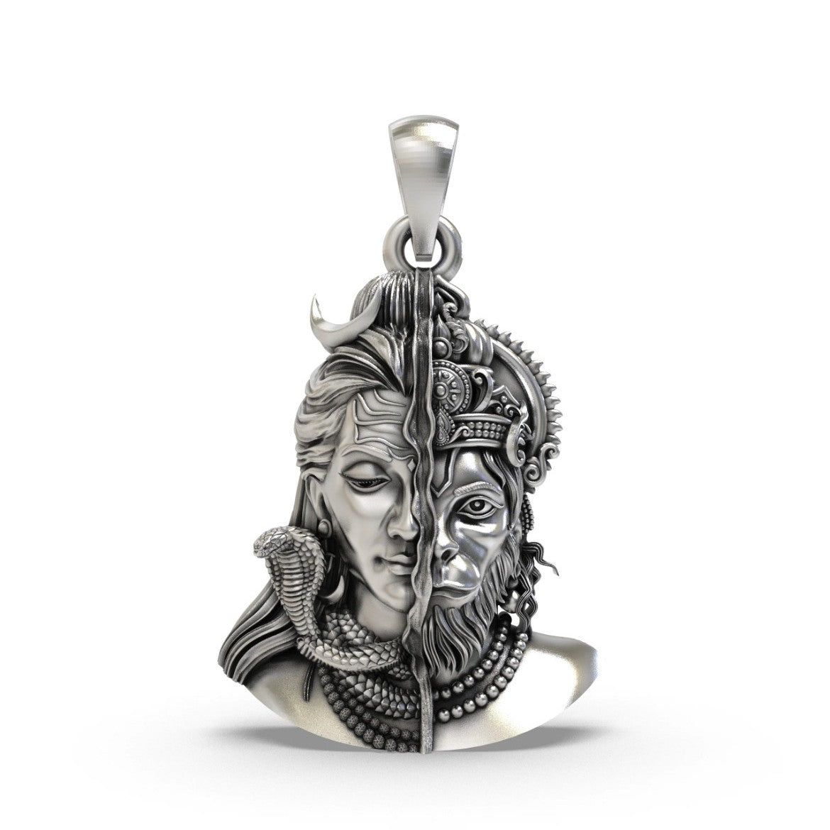 Shiva-Hanumanji Pendant
