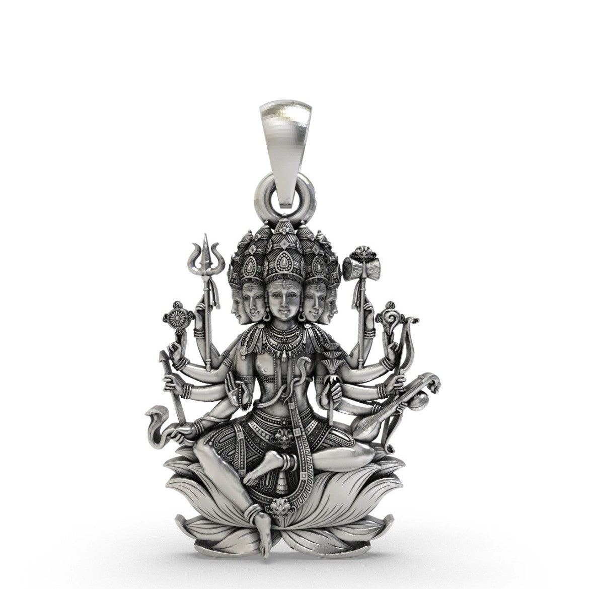 Panchamukhi Shiva Pendant