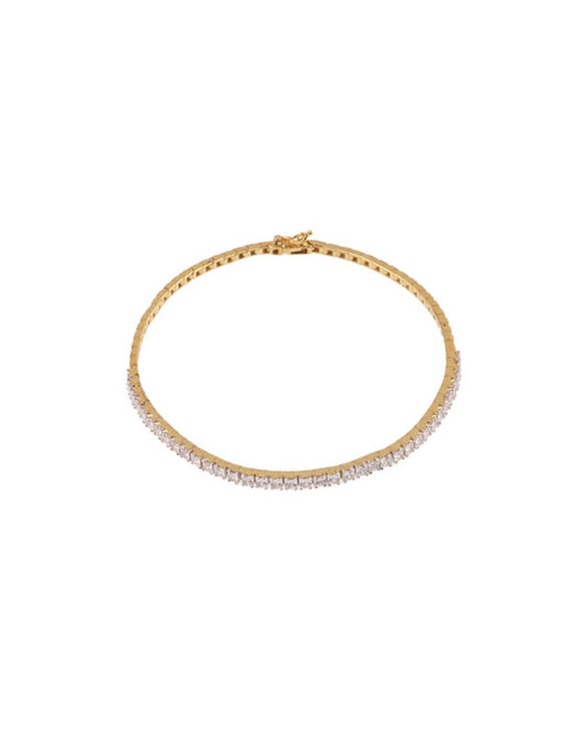 Classic Sterling Silver Tennis Bracelet