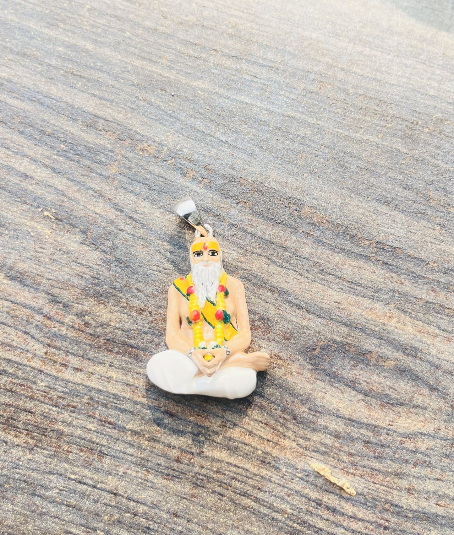 SILVER PURUSHOTTAM LALJI MAHARAJ PENDANT