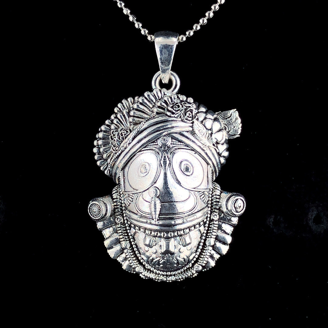 SILVER JAGNATHJI PENDANT