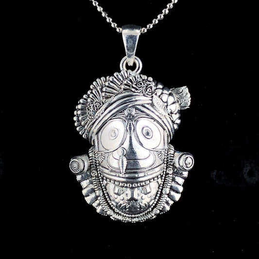 SILVER JAGNATHJI PENDANT