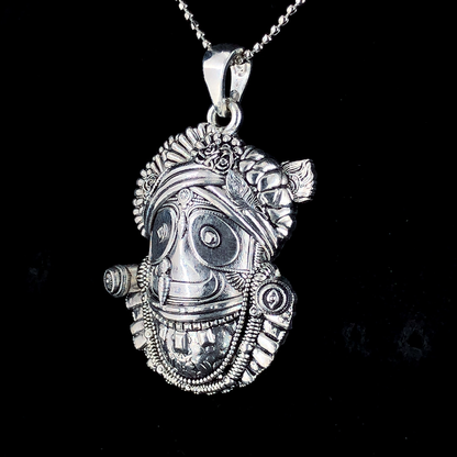 SILVER JAGNATHJI PENDANT
