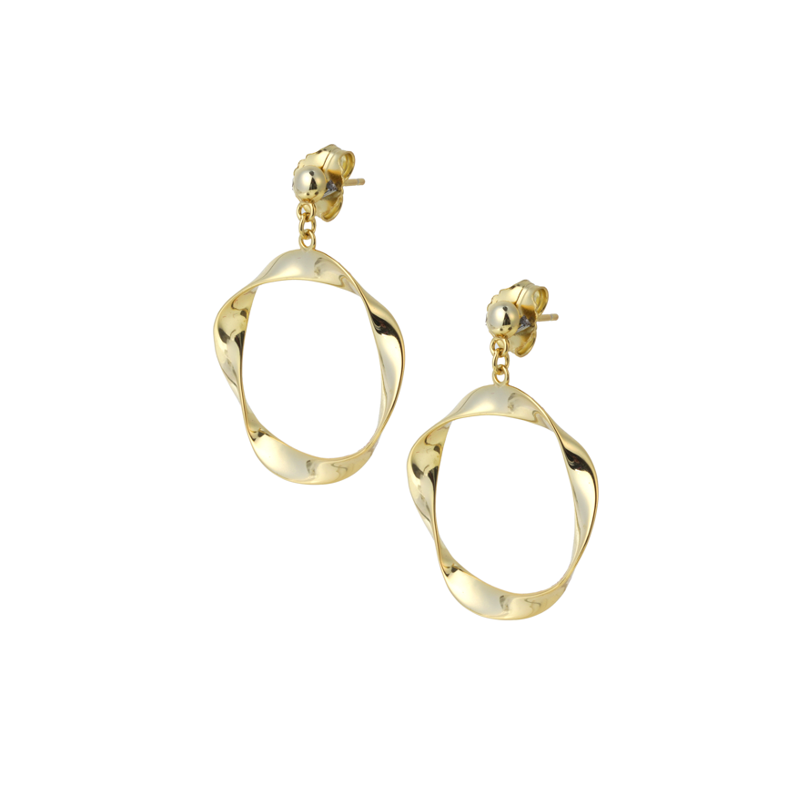 Artisan Twist Hoops