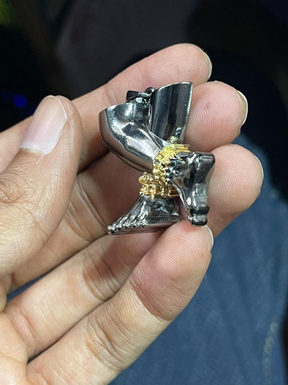 Shree Radharamanju Charan Pendant