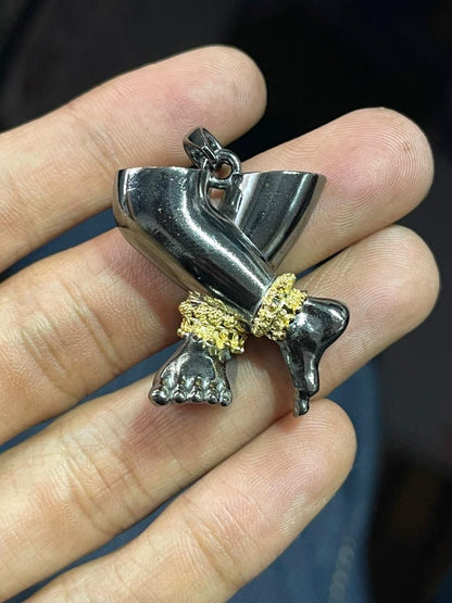 Shree Radharamanju Charan Pendant