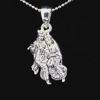 Radha Krishna Pendant