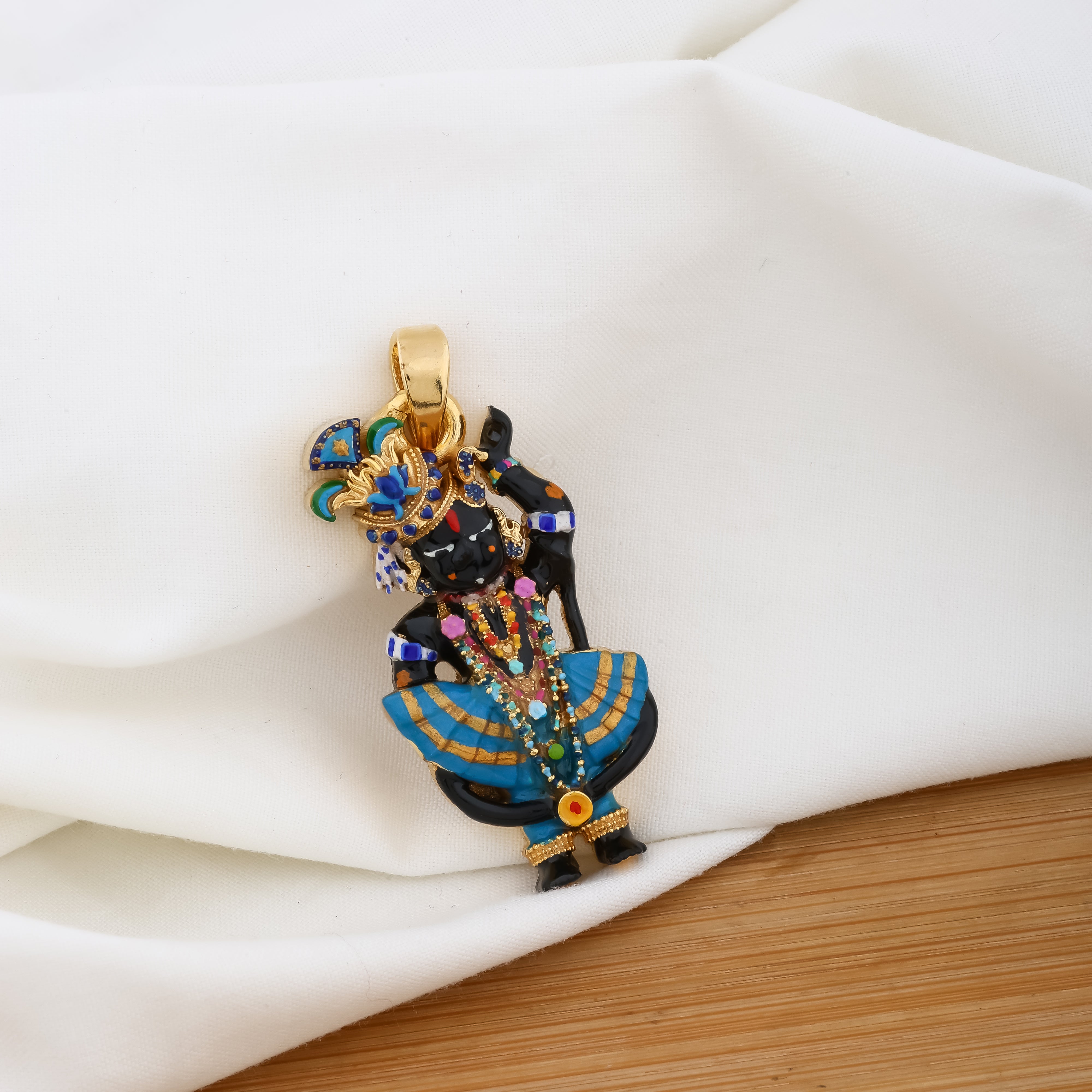 Girdharlalji Silver Pendant
